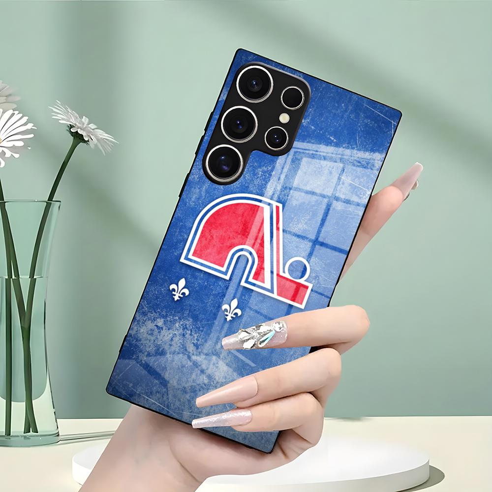 Phone Cases Quebec - Q-QueBecES Custodia per telefono con logo