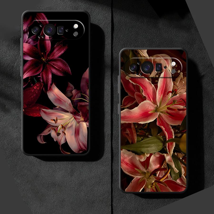 Phone Cases Google Pixel 9A - Cover per Telefono con Stampa Floreale