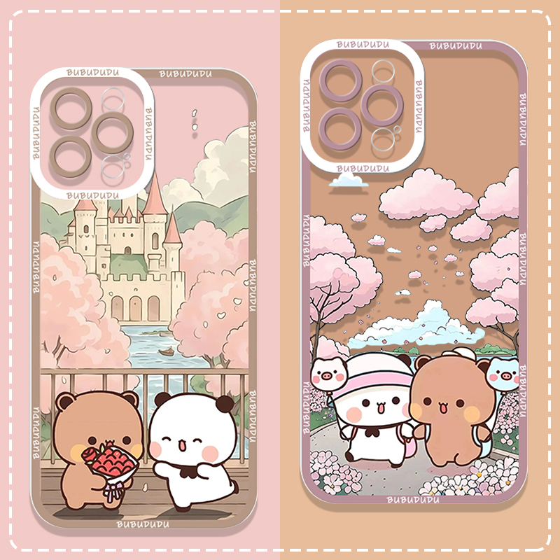 Phone Cases For Samsung Galaxy - Carino BUBU DUDU Coppia Trasparente Cassa