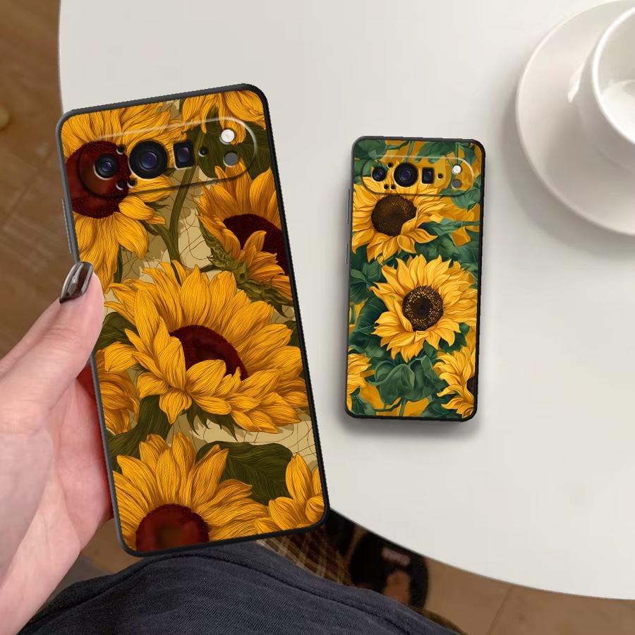 Phone Cases Google Pixel 9A - Cover per Telefono Sunflower Sea per