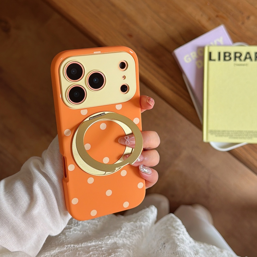 Phone Cases Hard - INS Polka Dot Magnetic 360 °