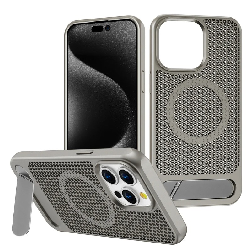 Heat Dissipation Case - Custodia Magnetica di Lusso con Supporto