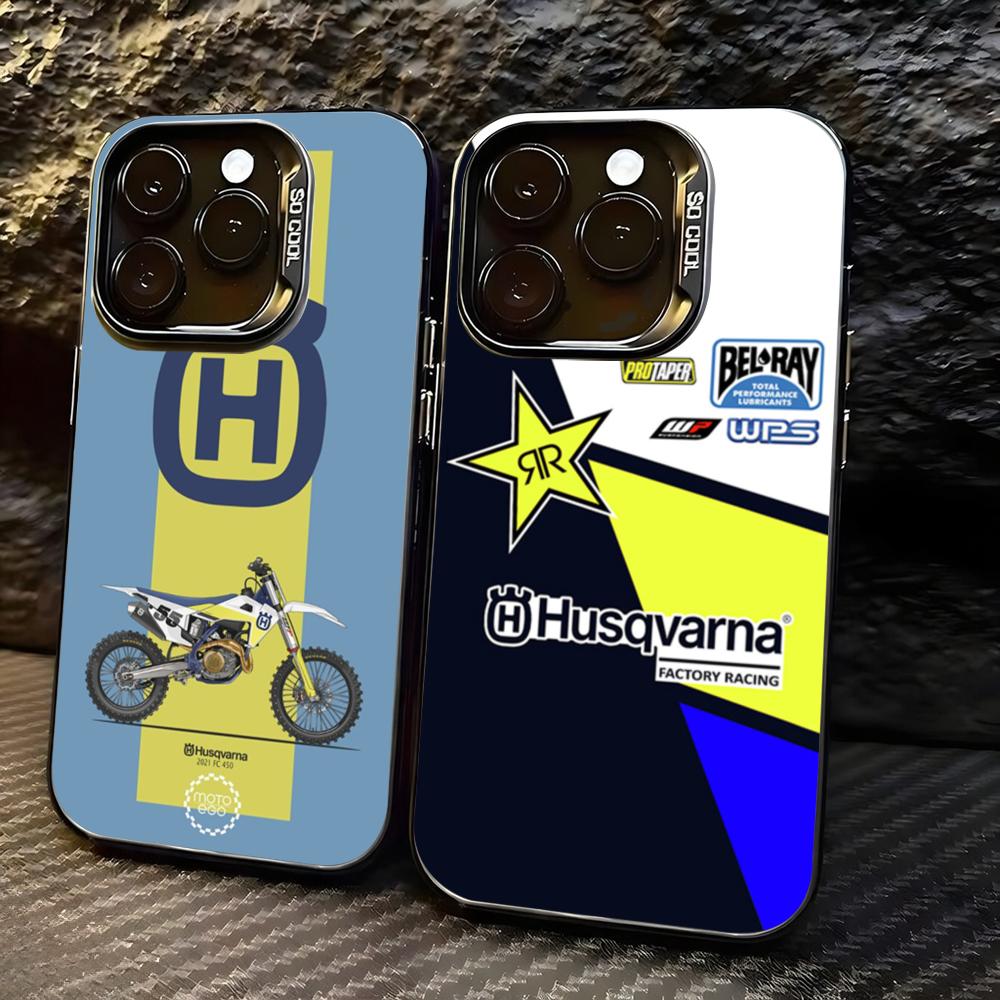 Phone Cases Iphone 15 Pro Max - Custodia per telefono H-Husqvarnaes-S per moto,