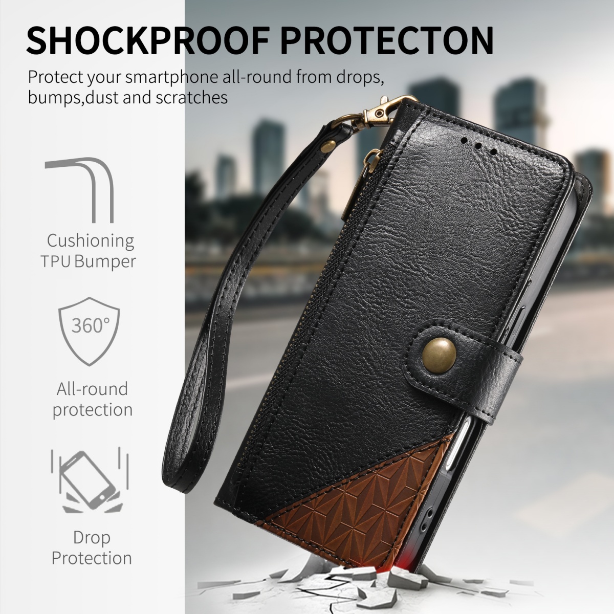 Custodia a Portafoglio in Pell - Flip Leather Case recensione e prezzo