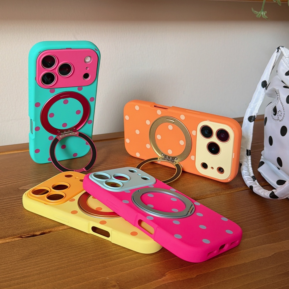 INS Polka Dot Magnetic 360 °   - Phone Cases Hard recensione e prezzo